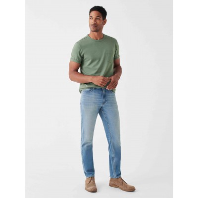 Stretch Terry™ Indigo 5-Pocket (30