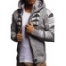 Men's Hooded Knit Cardigan Jacket