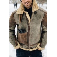 Genuine Leather Shearling Jacket